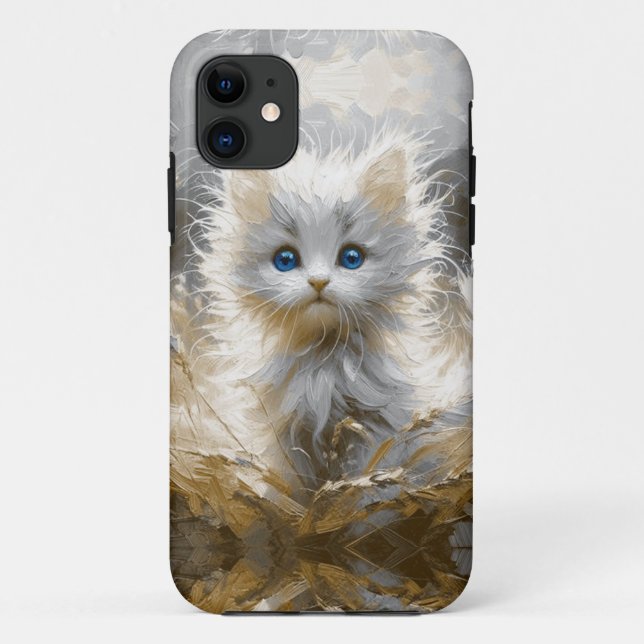 Precious White Kitten  Case-Mate iPhone Case (Back)