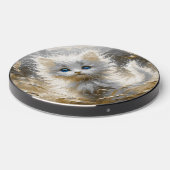 Precious White Kitten Wireless Charger (Front 2)