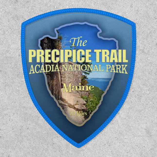 Precipice Trail (arrowhead)  Patch (Front)