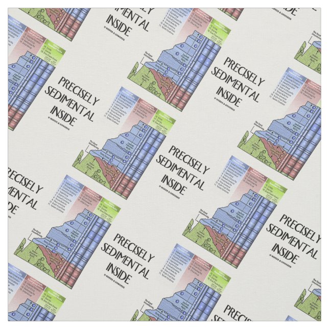 Precisely Sedimental Inside Grand Canyon Rocks Fabric (Swatch)