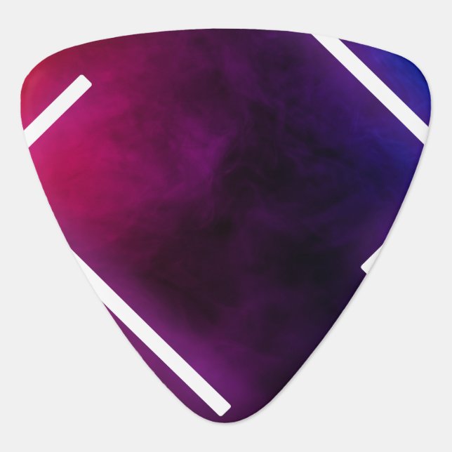 Precision and Style: The Standard Triangle  Guitar Pick (Front)