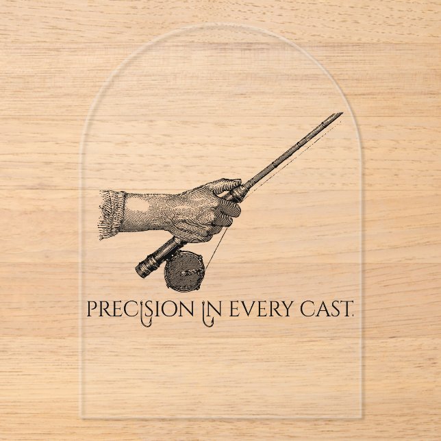 Precision In Every cast Acrylic Invitations (Front)