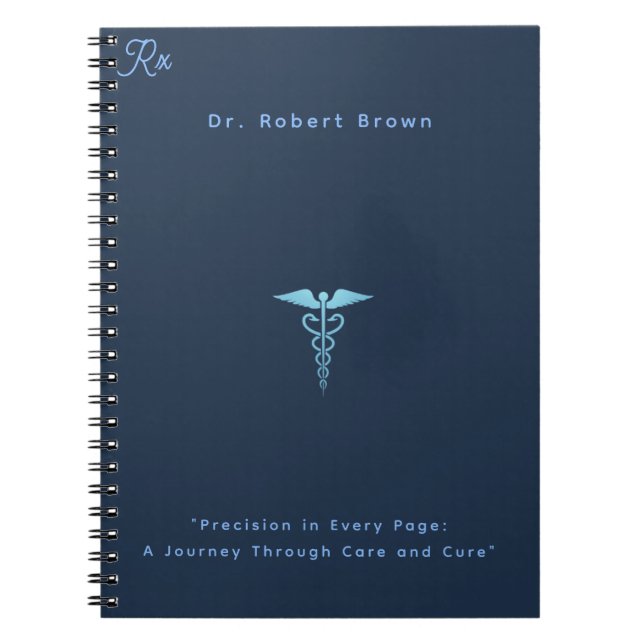 Precision in Every Page: A Journey Through Care Notebook (Front)