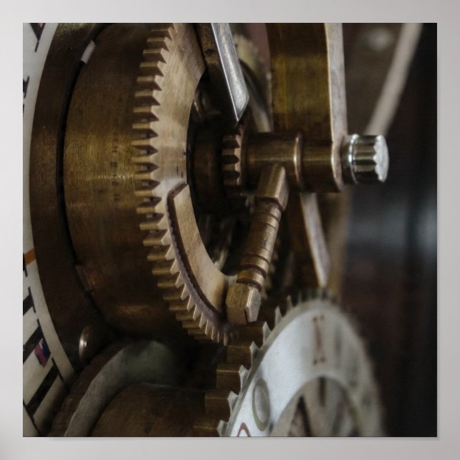 Precision Release: Clock Tower Escape Wheel Poster (Front)