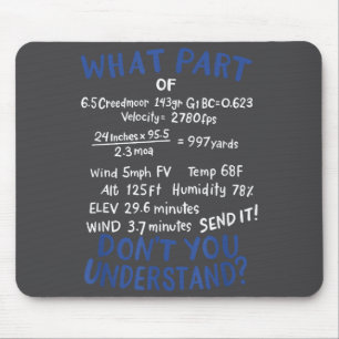 Precision Shooting Funny Gun Shooting Srts Gun Lov Mouse Pad