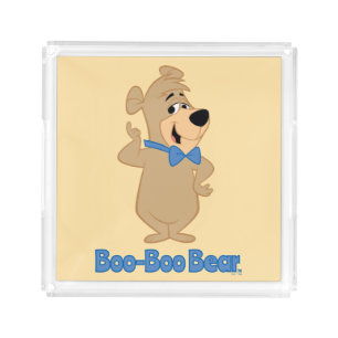 Precocious Boo-Boo Bear Acrylic Tray
