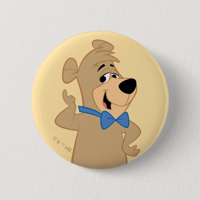 Precocious Boo-Boo Bear Button (Front)