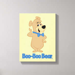 Precocious Boo-Boo Bear Canvas Print