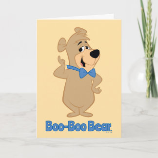 Precocious Boo-Boo Bear Card