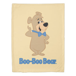 Precocious Boo-Boo Bear Duvet Cover