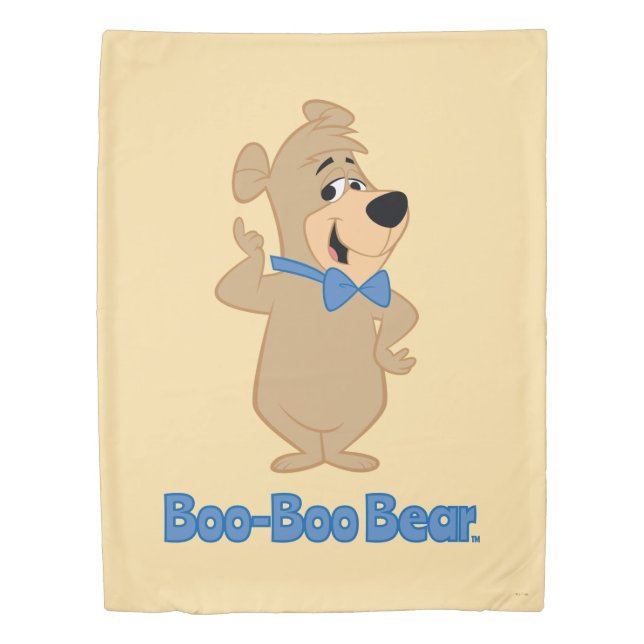Precocious Boo-Boo Bear Duvet Cover (Front)