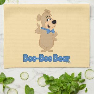 Precocious Boo-Boo Bear Kitchen Towel