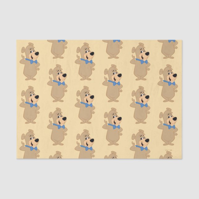 Precocious Boo-Boo Bear Tissue Paper (Front)