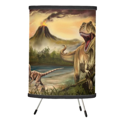 Predator Dinosaurs Tripod Lamp