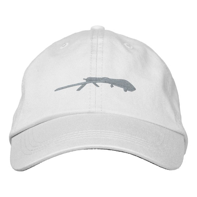 Predator Drone Embroidered Baseball Cap (Front)