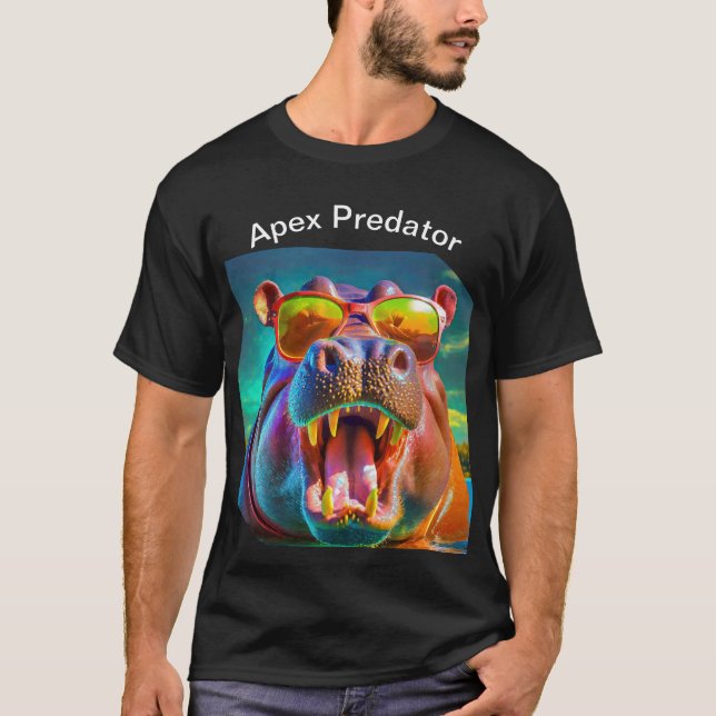 Predator Hippo T-Shirt (Front)