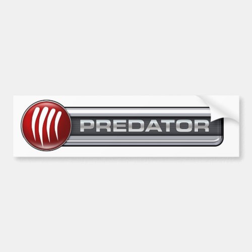 Predator Inc Gear Logo Bumper Sticker