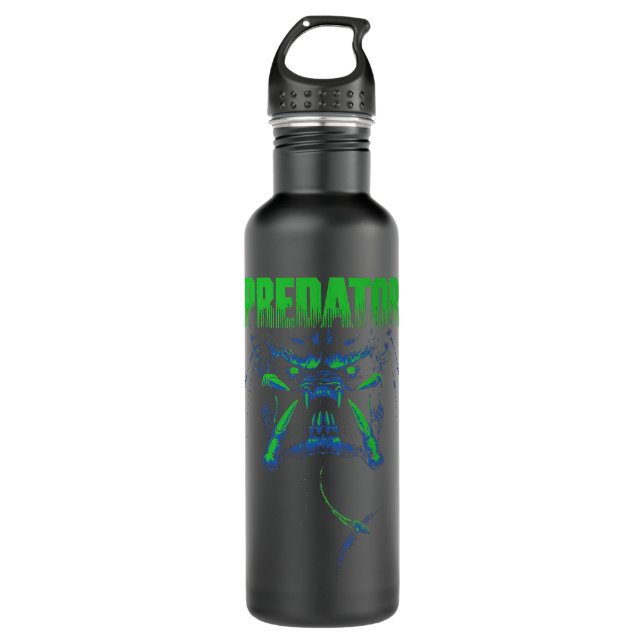Predator Movie 80s Essential  Stainless Steel Water Bottle (Front)