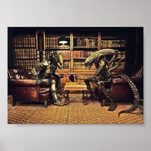 Predator Versus Alien Game II Poster