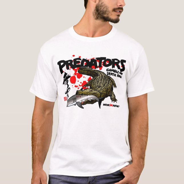 Predators Gamble On Death Roll T-Shirt (Front)