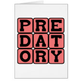 Predatory, Headhunter Cards (Front)