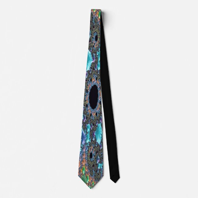 Predisposed Embolism Fractal Design 3 Neck Tie (Front)