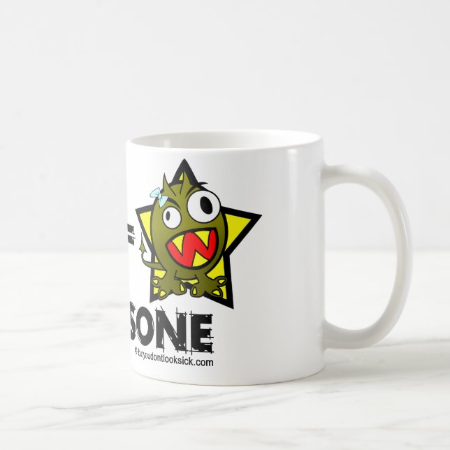 Prednisone Monster Coffee Mug (Right)