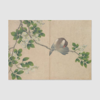 Preening Bird by Zhang Ruoai Tissue Paper
