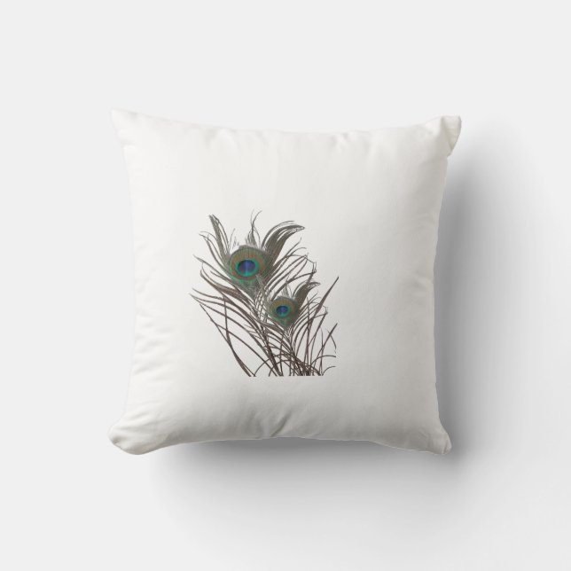 preetty Baby Throw Pillow (Front)