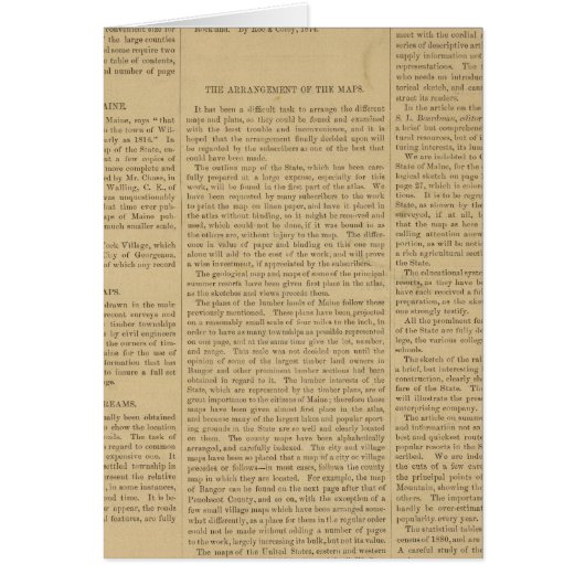 Preface Atlas of the state of Maine (Front)