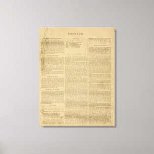 Preface Atlas of the state of Maine Canvas Print