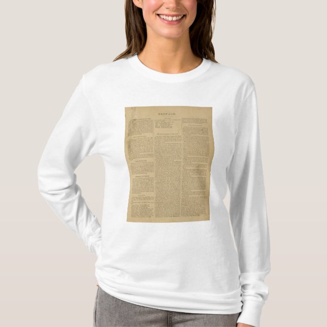 Preface Atlas of the state of Maine T-Shirt (Front)
