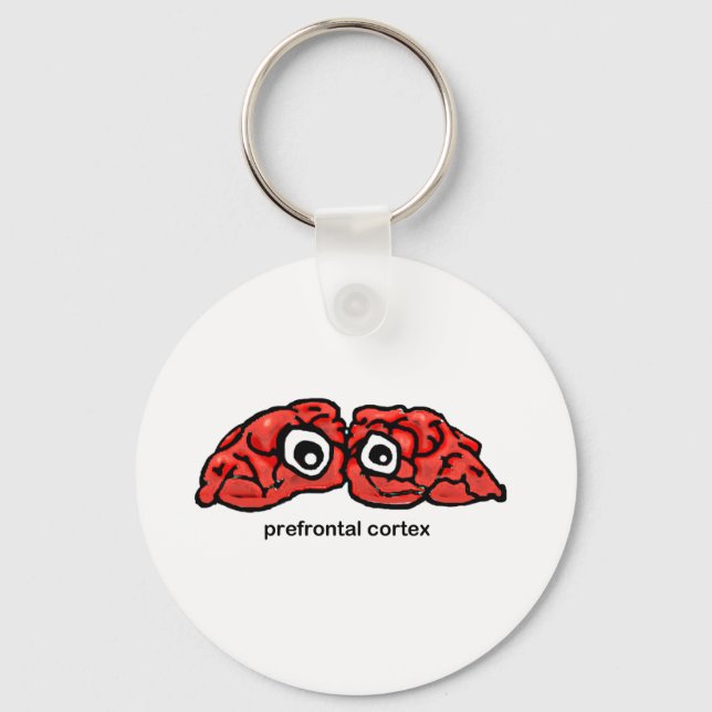 Prefrontal Cortex Keychain (Front)