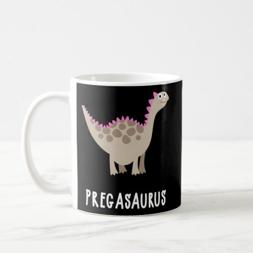Pregasaurus Pregnancy Announcement Coffee Mug
