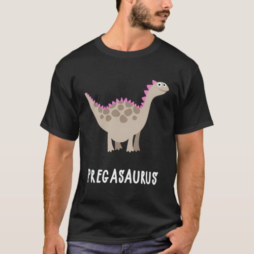 Pregasaurus Pregnancy Announcement T_Shirt