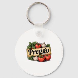 Preggo Costume Pregnancy Announcement Preggo Pasta Keychain