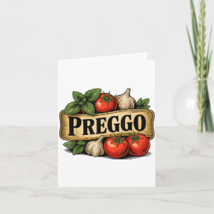 Preggo Costume Pregnancy Announcement Prego Pasta