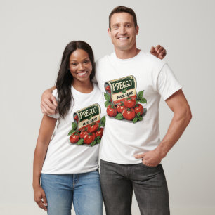 Preggo Sauce Costume Pregnancy Announcement Prego  T-Shirt