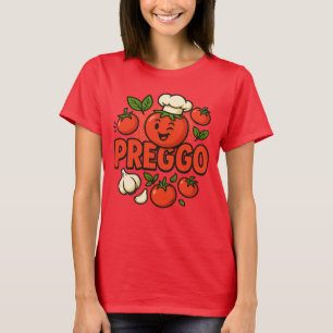 Preggo Sauce Costume Pregnancy Announcement T-Shirt