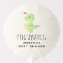 Preggosaurus Cute Dinosaur Baby Shower  Balloon