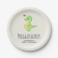 Preggosaurus Cute Dinosaur Baby Shower