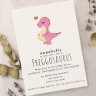 Preggosaurus Cute Funny Dinosaur Baby Girl shower