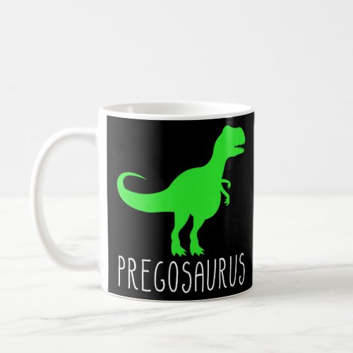 Preggosaurus  Pregnancy Announcement Pregosaurus  Coffee Mug