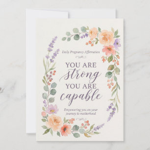 Pregnancy Affirmation Cards Mom To Be Gift Set