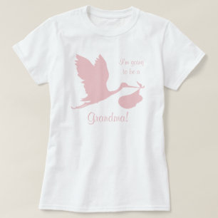 Pregnancy Annoucement for Grandma T-Shirt