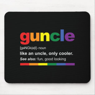 Pregnancy Announcemen For Gay Uncle New Uncle Mouse Pad