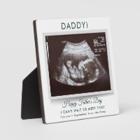 Pregnancy Announcement Baby Scan Fathers Day