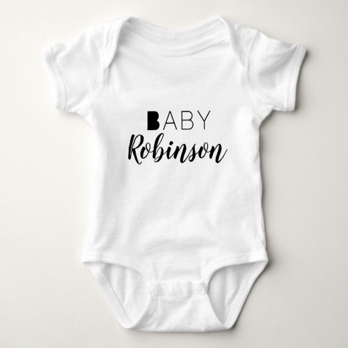 pregnancy announcement  baby shower personalized baby bodysuit