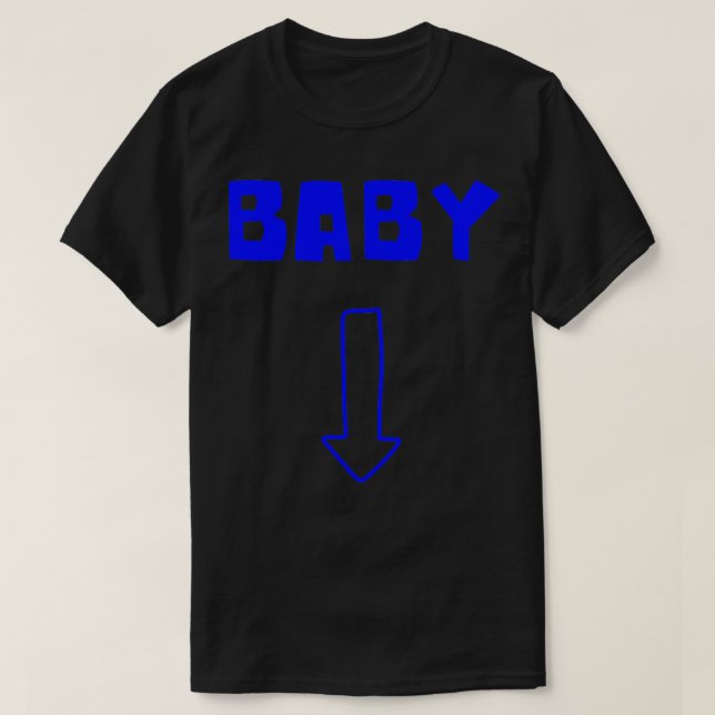 pregnancy announcement boy T-Shirt (Design Front)