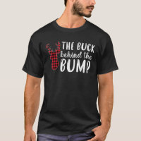 Pregnancy Announcement Buck Behind The Bump Funny 